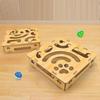 Cat Nail File Enrichment Box Sturdy Safe Construction for Small Medium Large Cats
