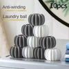 5/10 Stück Wiederverwendbare Silikon-Wäschebälle Anti-Verwicklung Weiche Waschmaschinenbälle für Glatte Knitterfreie Kleidung Reinigungsbälle