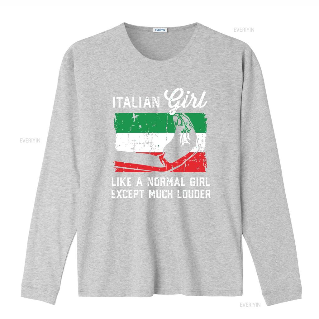 Italian Girl T Shirt Loud Italy Flag ArT vintage Washed graphic Stylish Unisex designer clothes Casual Top For Everyday Wear