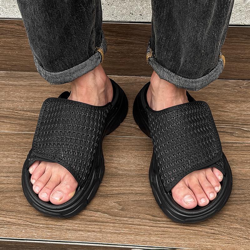 Fashion Summer Young men's shoes Classic  designer styles Outdoor leisure beach walking Fashion daily street sandals 38-44 New