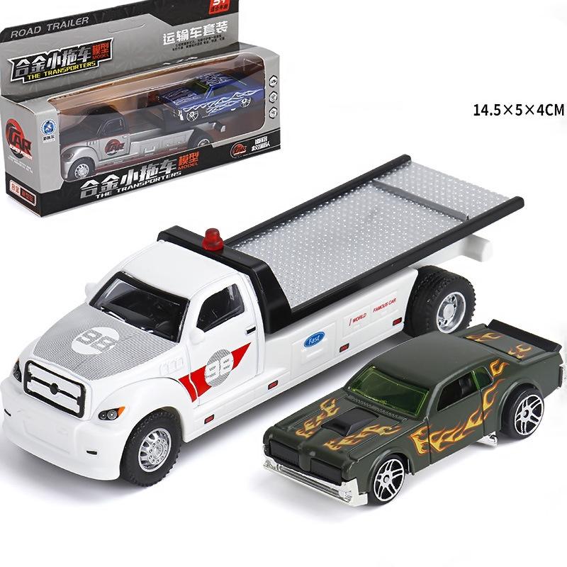 1:64 Scania Container Truck American Container Truck Alloy Diecast Model Car Mini GT Vehicle Toy Models Miniature Cars Birthday