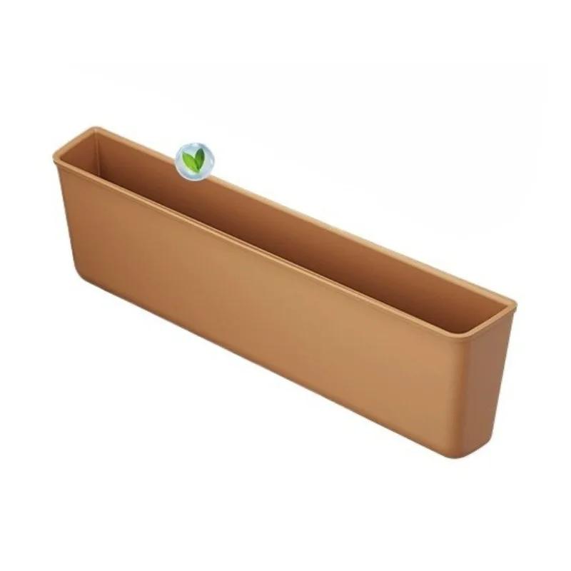 For ZEEKR 9X 2026 Car Mounted Second Row Aisle Storage Box Seat Inner Side Silicone Car Interior Modified Accessories
