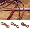 1M Universal Flat Genuine Leather Cords Vintage Brown 3/5/8/10mm Cow Leather Fit Leather Bracelet Jewelry Making Tools