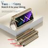 Mit S Pen Vollschutz-Beschichtungshülle für Samsung Galaxy Z Fold 4 2 Fold4 Fold2 Fold3 Fold 3 5g Abdeckung aus gehärtetem Glasfilm