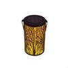 SunPowered Pattern Lantern Waterproof Tree Shadow Lamp WeatherResistant Hollow