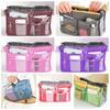 Make-up Tasche - Damen - Rot - Nylon - Reise - Kompakter Organizer