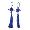 2pc Chinese Knots Tassel DIY Pendant Pendant Jewelry Garment Decorative Accessories Car Key Bag Pendant DIY Craft Tassel Fringe