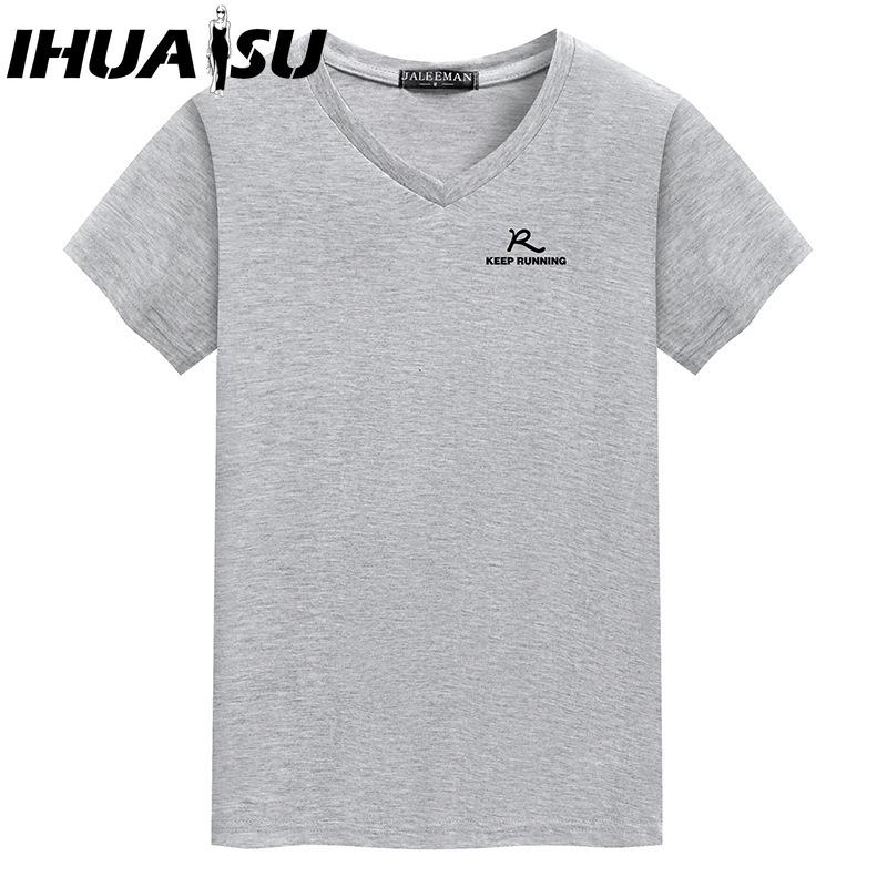 IHUASU Cotton Short Sleeve T-shirt Men's Fashion Loose Half Sleeve Shirt Printed Compassionate Shirt