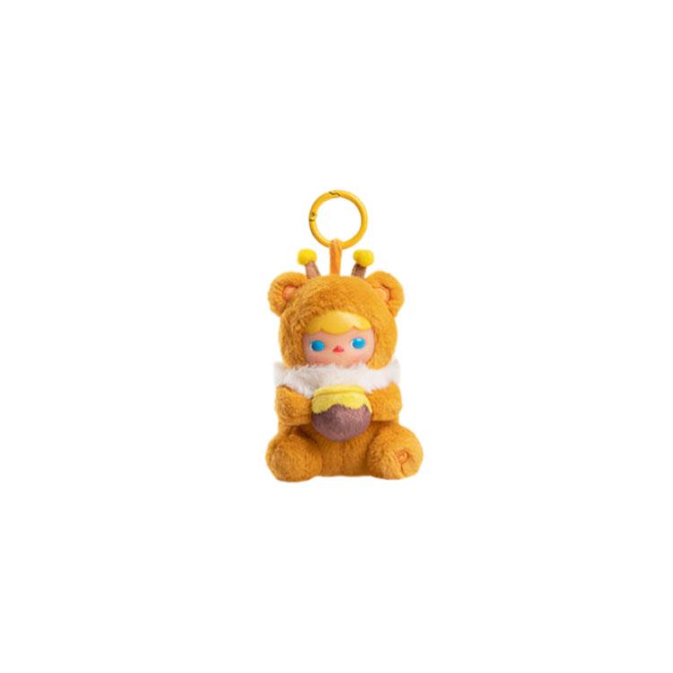 POP MART Pucky Bear Planet Collection Silicone Face Plush Mystery Boxes, Single Blind Box