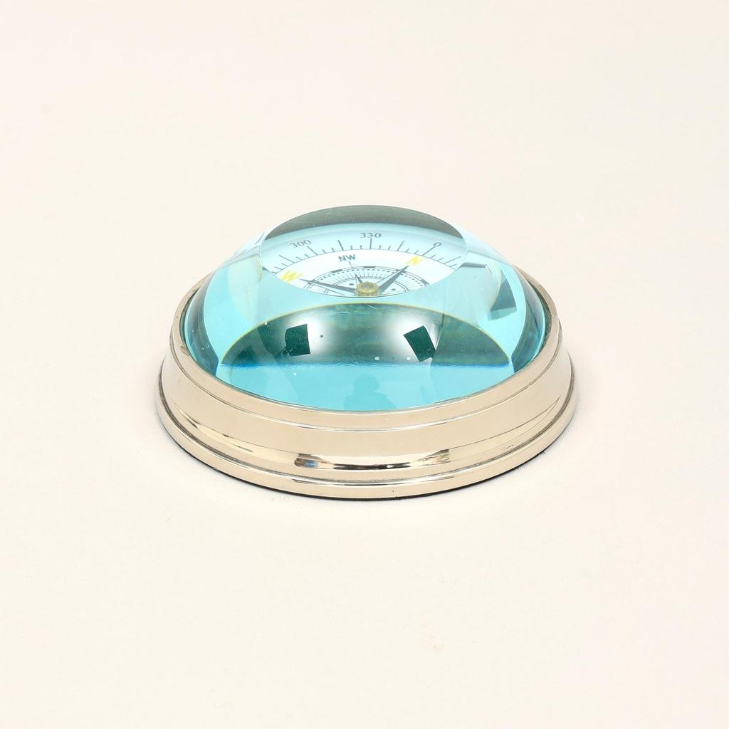 Antique-Style Desk Compass Paperweight