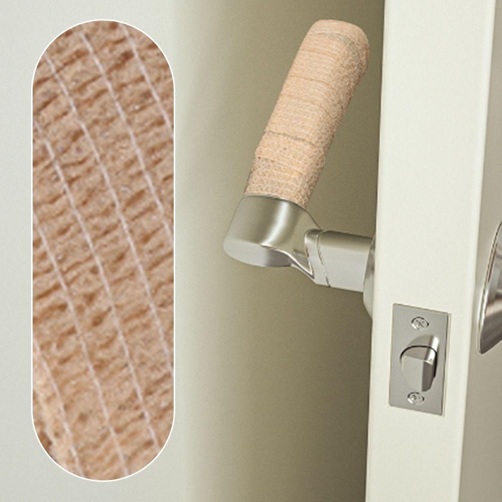 Anti-Slip Door Handle Tape Anti Collision Door Handle Cover Portable Doorknob Protector  Home