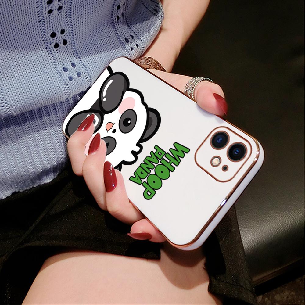 Bunte Druckmuster Quadratisches Randmuster Gehäuse Überzogene Telefonschale Luxus-Beschichtung Weiche Telefonhülle für iPhone Motorola Moto OnePlus Samsung