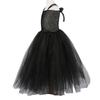 Black Mesh Cosplay Dress Black Tulle Black Mesh Princess Dress Evil Queen Outfit  All Saint's Day