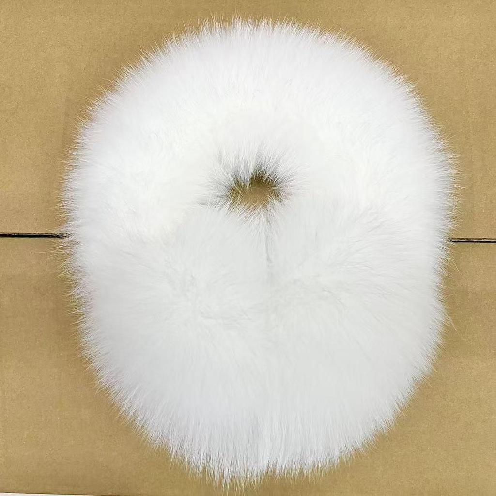Korean Style Women's Real Fox Fur Earmuffs - Super Warm, Thick, Cute, Furry Winter Ear Covers