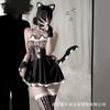 Sex Lingerie Sexy Pussy Uniform Pure Desire Maid Suit Seduction Small Chest Lace Pajamas Qqny