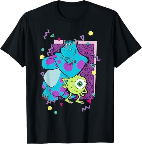 Monsters Inc Mike And Sully Black TShirt S