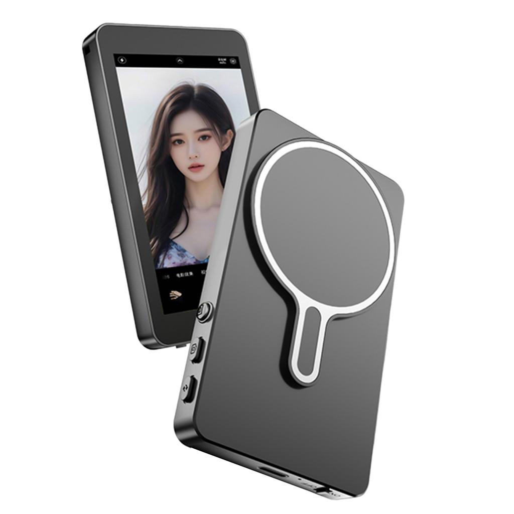 Magnetic Wireless Selfie Monitor Screen Phone Vlog Selfie Screen Rear Camera Monitor Screen for Android iPhone Cellphone