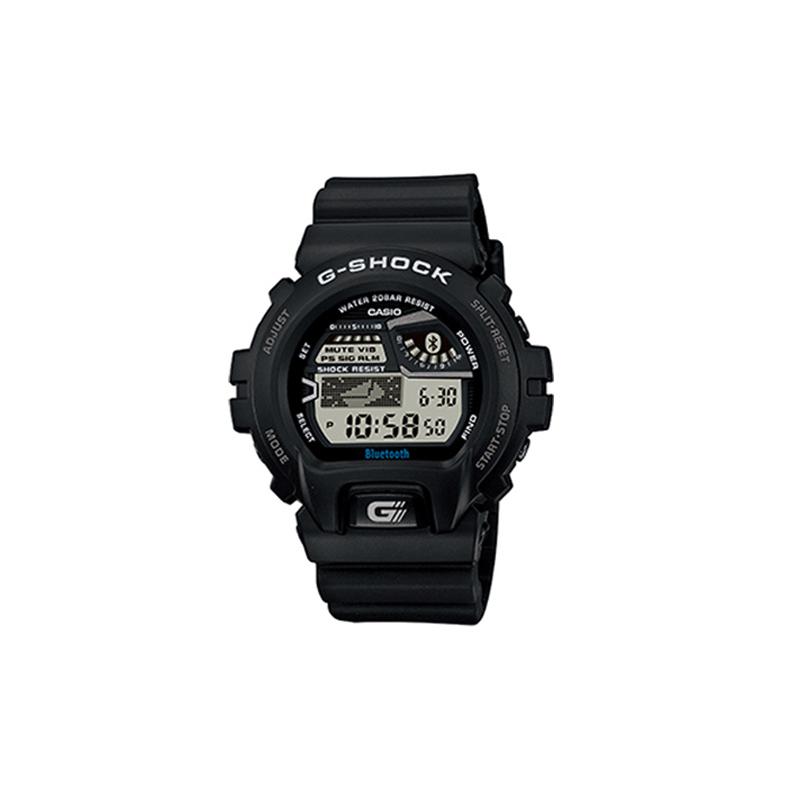 

Casio G-SHOCK theme series classic fashion trend Bluetooth connection low energy consumption smart quartz movement resin strap Japanese GB-6900AB-1BPR чёрный