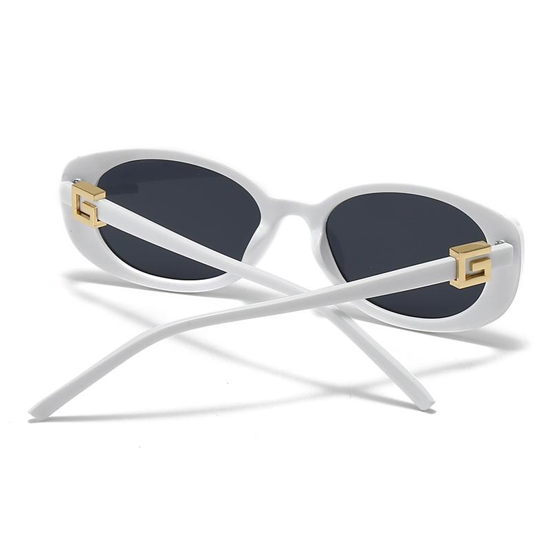 Realm Foreign Trade Cat Eye Sunglasses for Men Women Trendy Street Photography Modern Retro Fashion Accessories