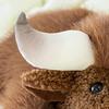Cow Plush 11.81in Realistic Soft Weighted Toys Stuffed Pillow Lying Cattle Toy For Kids Adults Home Office Nursery Bedroom Car