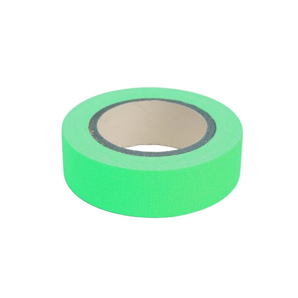 6/1Rolls UV Glow Cotton Tapes Neon Gaffer Party Tape Self-Adhesive Glowing Reactive Cloth Stage Props Wedding Home Decorations