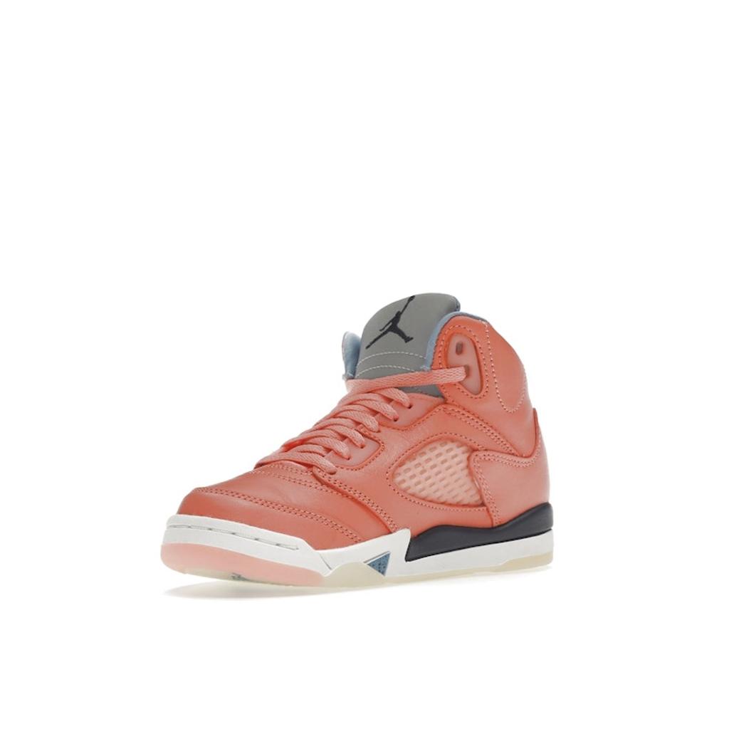 DJ Khaled X Air Jordan Jordan 5 Retro PS We The Best - Crimson Bliss Kids Sneakers Orange Leche-Blue Sail DV4980-641