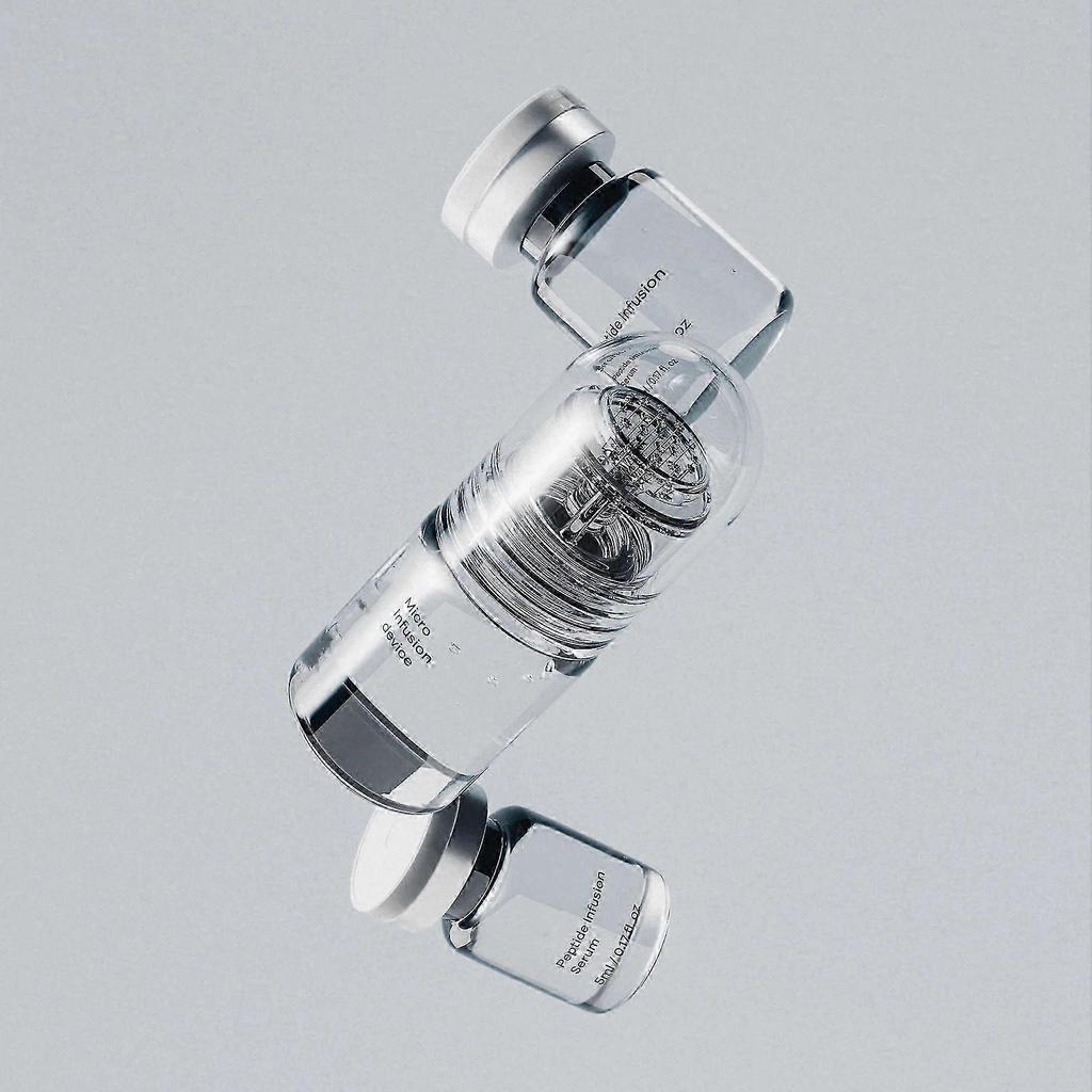 Micro Infusione per la Cura della Pelle, Collagene, Peptide, Acido Ialuronico Siero, Essenza Idratante Viso, Siero Viso Levigante per Tutti i Tipi di Pelle