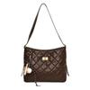 Fashion Niche Texture Underarm Bag Commuter Women's Bag 2025 New Diamond Chain Bag Simple and Versatile Messenger Bag