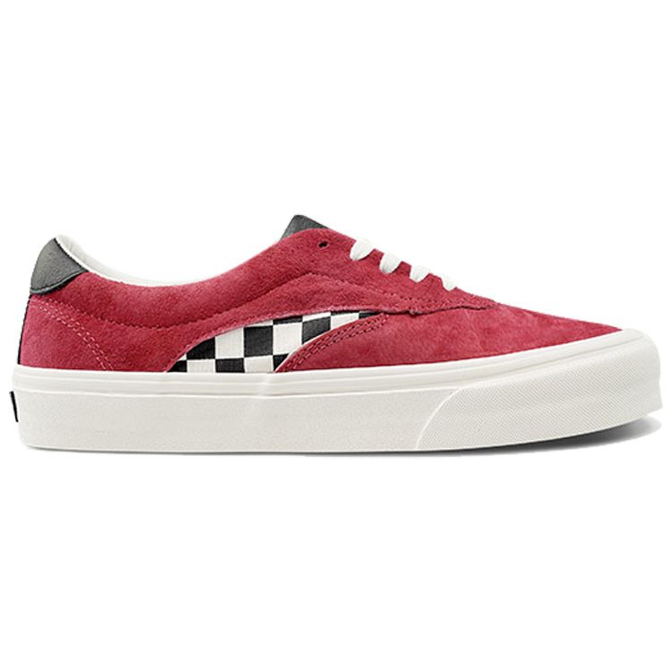 Vans Acer Ni Red Checkerboard Low Top Skate Shoes Unisex Sneakers VN0A4UWY17X