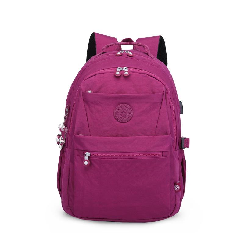 Unisex Minimalist Multi-pocket Padded Backpack for Laptop and Travel
