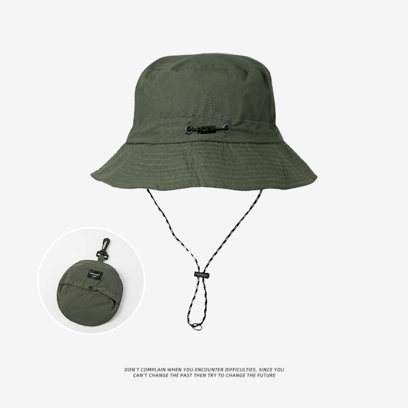 Storage Waterproof Bucket Hat Women's Quick-drying Basin Hat Outdoor Cycling Mountaineering Hat Men's Sun Protection Fishing Sun Hat
