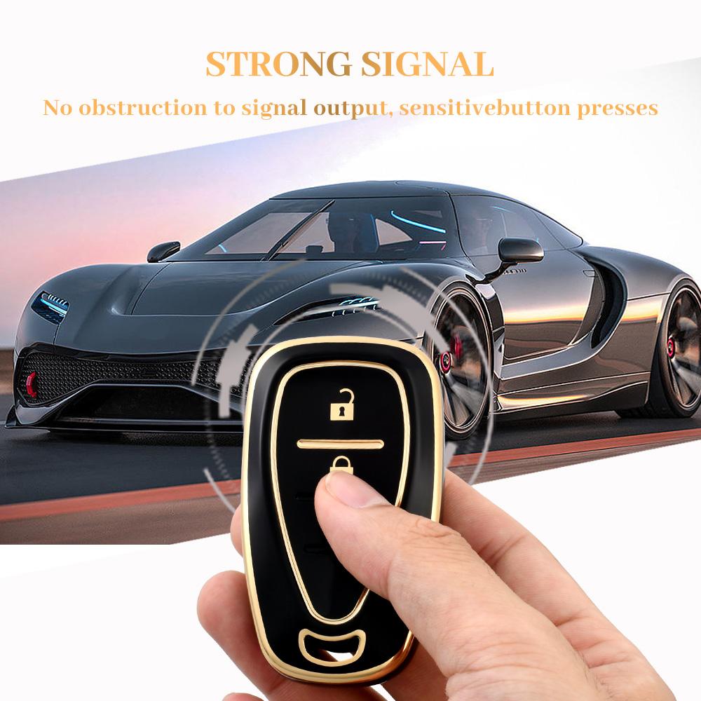2/3 Button Car Key Case Cover For Chevrolet Malibu Blazer Traverse Cruze Spark Onix Sonic Bolt Camaro Volt Trax Seeker Equino