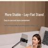 Dual Position Magnetic Phone Holder for Floor-Standing Live Streaming & Multi-functional Top-Down Shooting