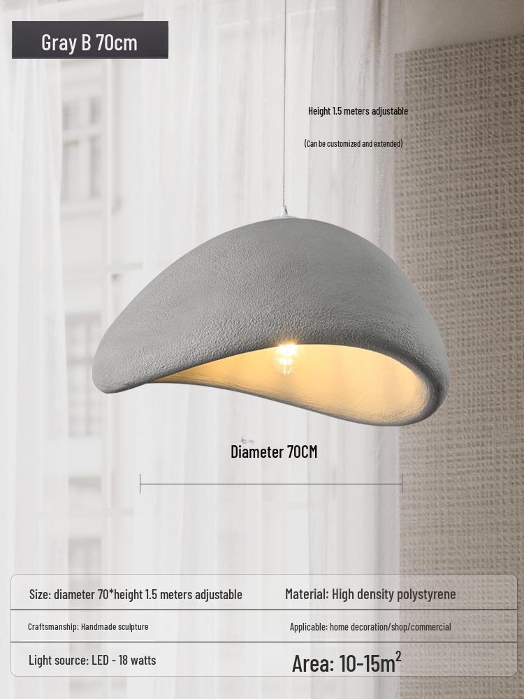 Wabi-Sabi Designer Chandelier for Yuanbao Coffee & B&B