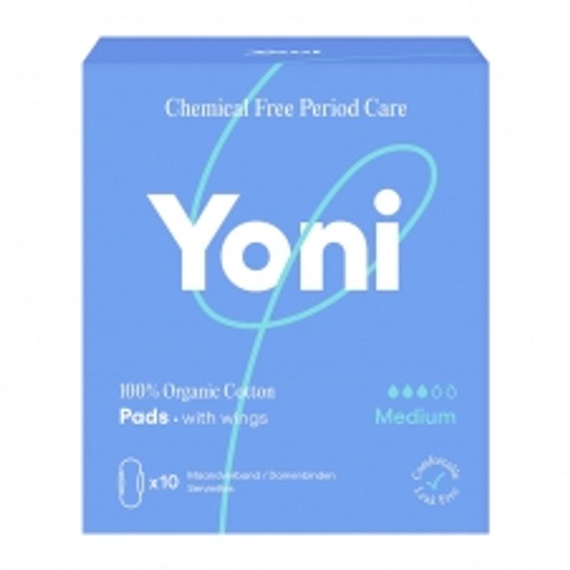 Yoni Wing-Shaped Medium (Medium) 10-Pack