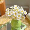 Small Ceramic Vase for Dried or Artificial Flowers - Perfect for Office Desk, Washstand, Dining Table, or Home Decoration
