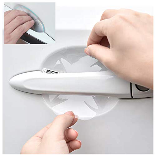 

5 шт. Защита дверной ручки для Honda New N-BOX & Custom (NBOX Custom) JF3 JF4 [H29.9~Настоящее время] Защитная пленка от царапин на ручки дверей автомобиля Защита дверей автомобиля