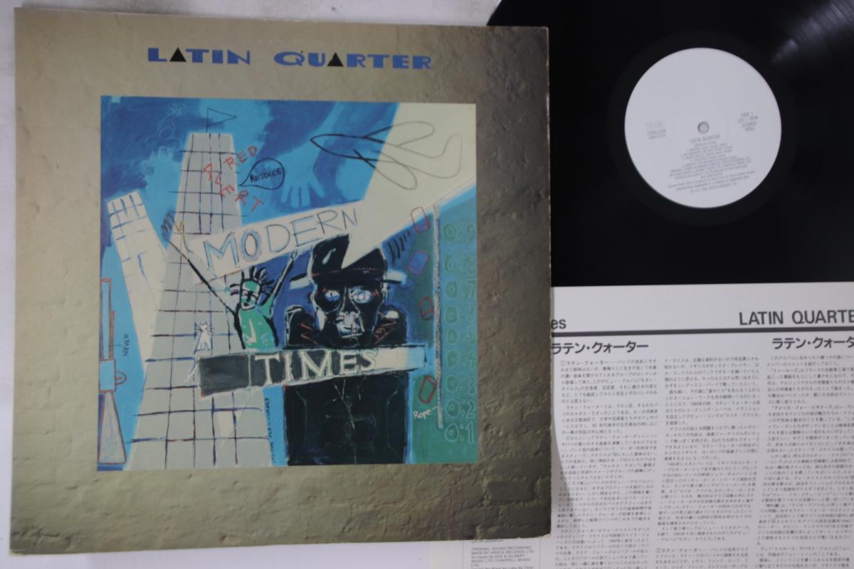 

LP Пластинка LATIN QUARTER - Modern Times 25RS259PROMO ARISTA 1985 Япония Рок Б/У