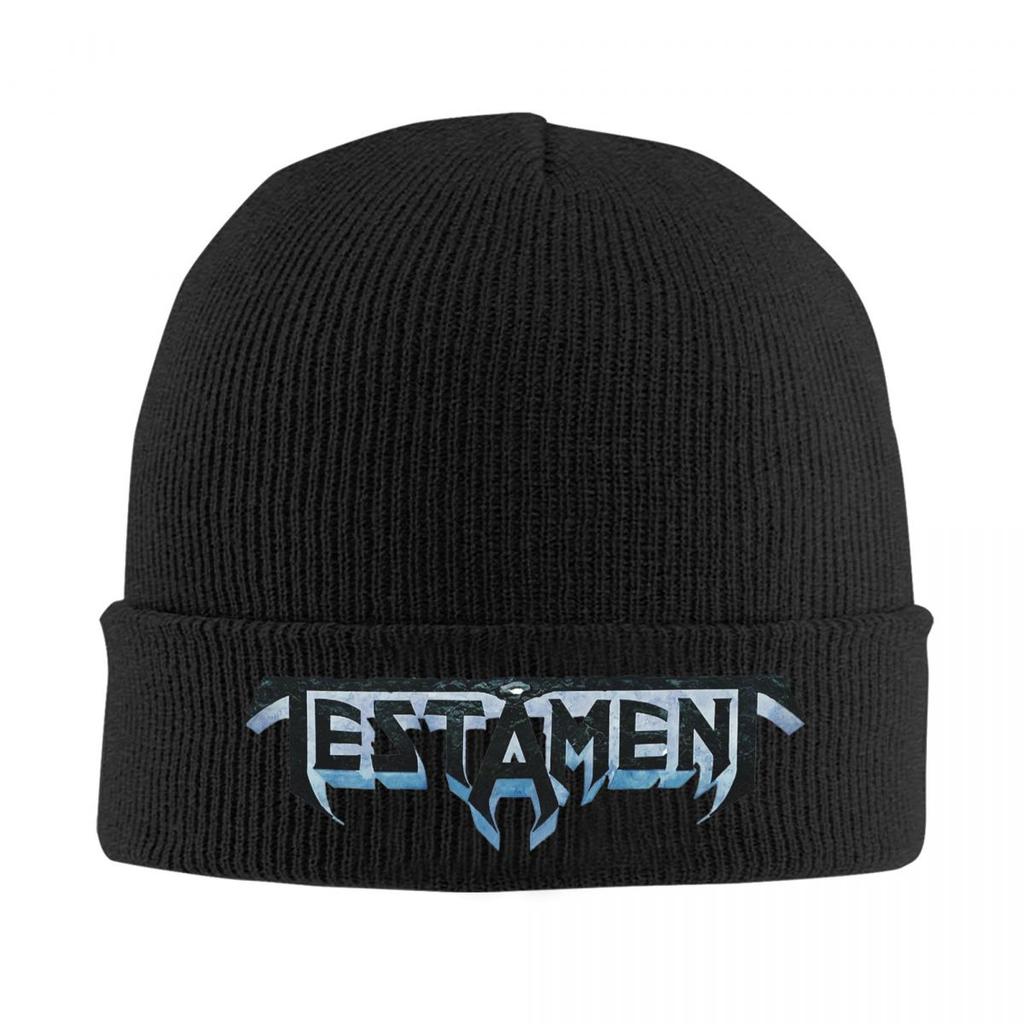 Testament Band Warm Knitted Cap Winter Knit Bonnet Hat Skullies Beanies Hip Hop Caps for Unisex