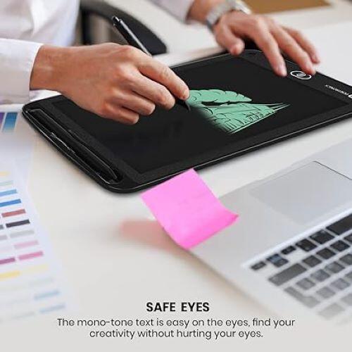 Portronics Portable RuffPad E-Writer 21.59Cm 8.5-in LCD via app on your Mobile JL166902136206