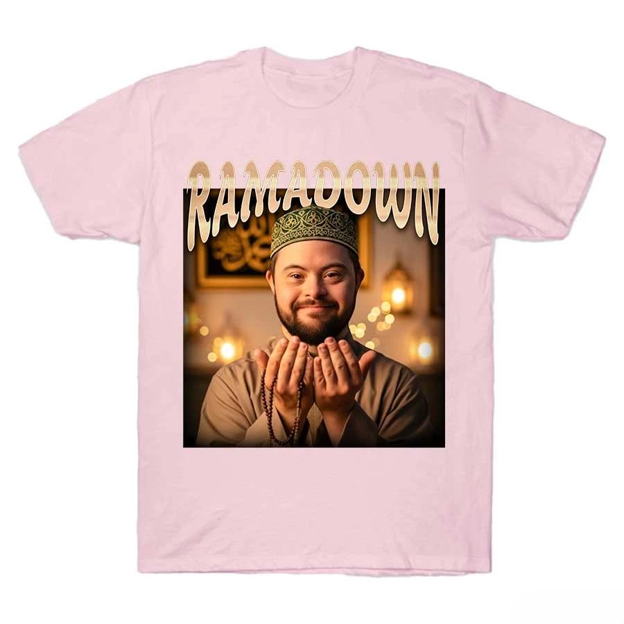 2026 RAMADOWN MEME T-Shirt für Damen und Herren 100% Reine Baumwolle T-Shirt Kurzärmlig Bedrucktes Lässiges Oberteil Einfach und Vielseitig