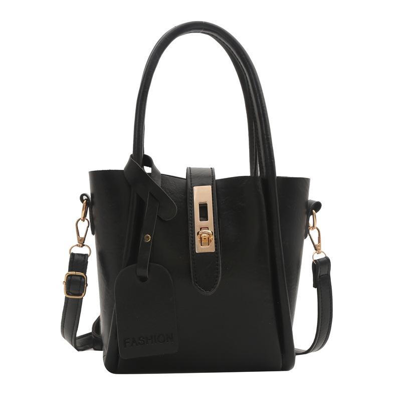 Fashionable Hand-held Bucket Bag for Women's Spring New Niche Design and Fashion Trendy Crossbody Bag