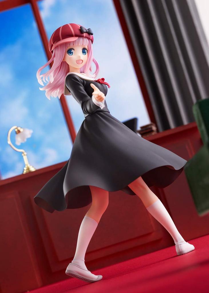Wave Dream Tech Love Is War The War of Love and Brains Chika Chika Fujiwara Scale PVC Complete Figure DT170 Kaguya-sama - Geniuses' - 1/7 Pre-painted