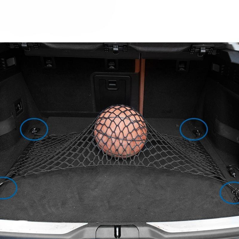 Trunk Cargo Elastic Net, Trunk Organizers and Storage - Luggage Net for Crossover - Best Car Organizer