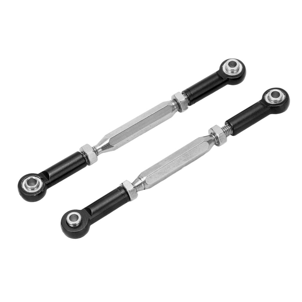 2Pcs Steering Rear Suspension Arm Tie Rod Steering Shaft Tie Rod for JLB 1Celsius10 Racing Truck