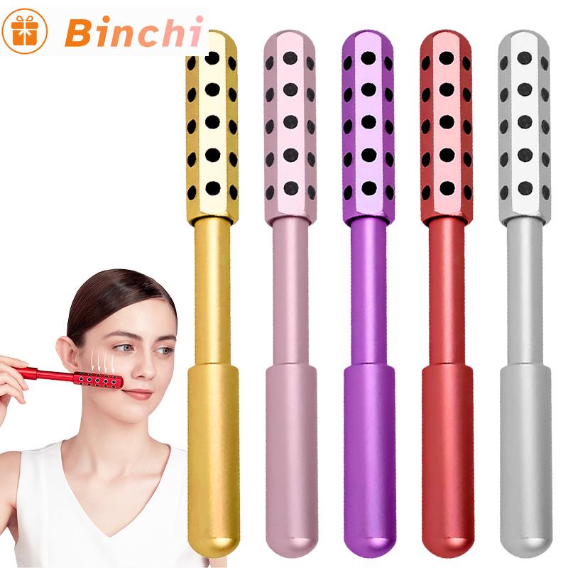 Germanium Face Massage Beauty Acupoint Roller Stick Wholesale Skin Tightening And Anti-Aging Beauty Roller Face Gua Sha Massager