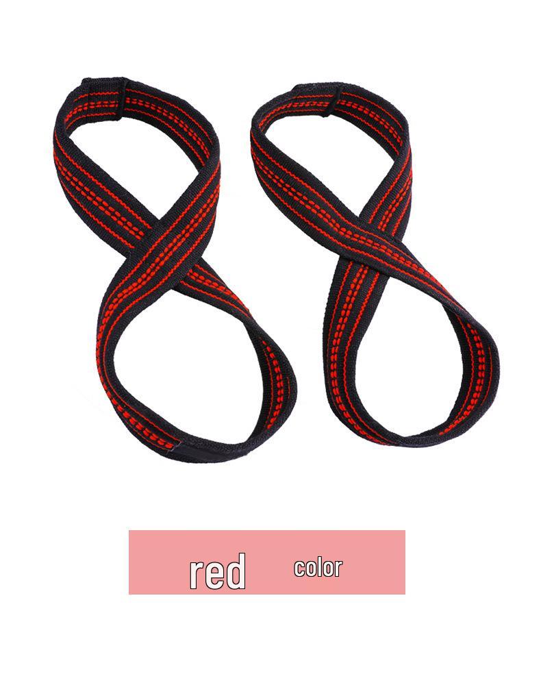 Figure 8 Weightlifting Straps: Non-Slip Wrist Wraps for Deadlifts, Pull-Ups, and Exercise Support