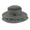 North Hat for Sun Shield Water UV Removable Chin Time KM [The Face] Kids, Hat, Repellent, Protection, Strap, Green,