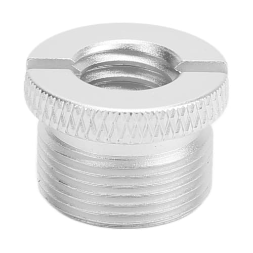 Microphone Stand Extensions, 2-Piece Microphone Stand Extension Tube with Metal Microphone Stand Adapter for Desk and Arm Stands, 5/8" Female To 5/8