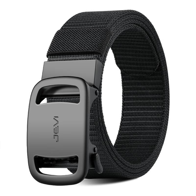 Мужской холщовый ремень JEVI с автоматической пряжкой 120cm